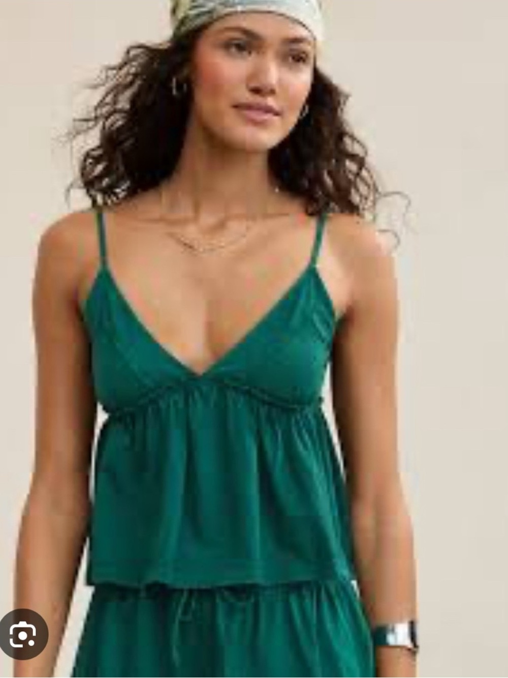 NWOT Aerie Happiest Babydoll Tank
